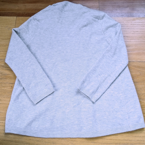 Childs ZARA light gray cardigan sweater 6 - Picture 3 of 4